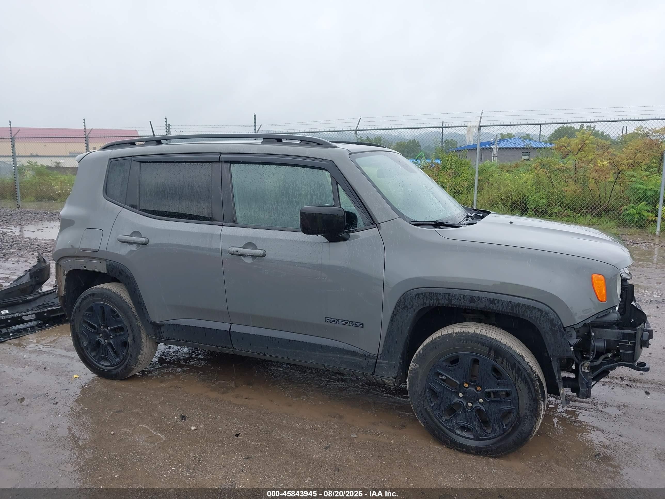 2019 Jeep Renegade Upland 4x4 Серый vin: ZACNJBAB8KPK49185