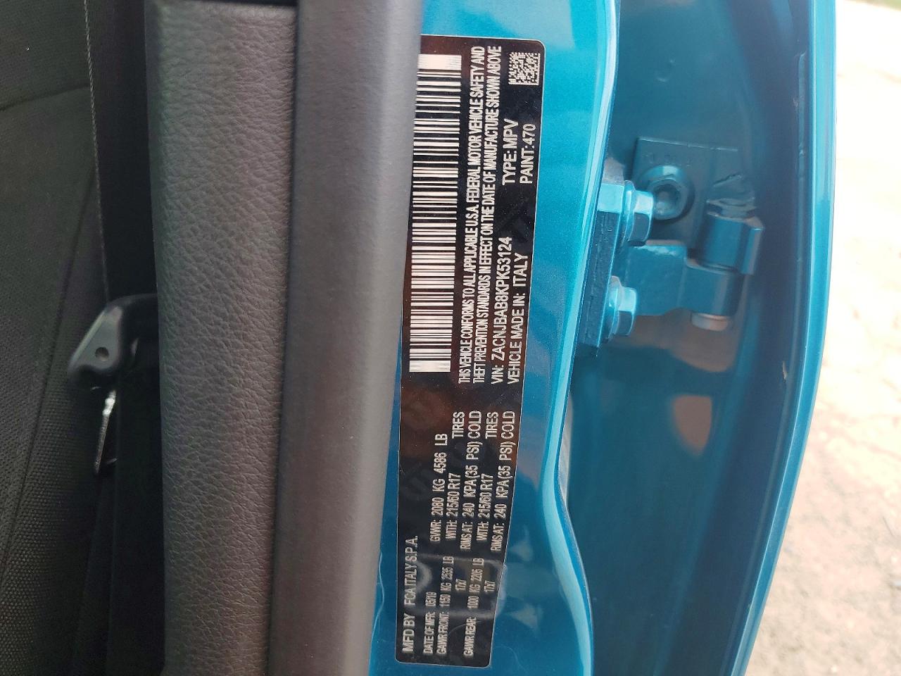 2019 Jeep Renegade Sport Teal vin: ZACNJBAB8KPK53124