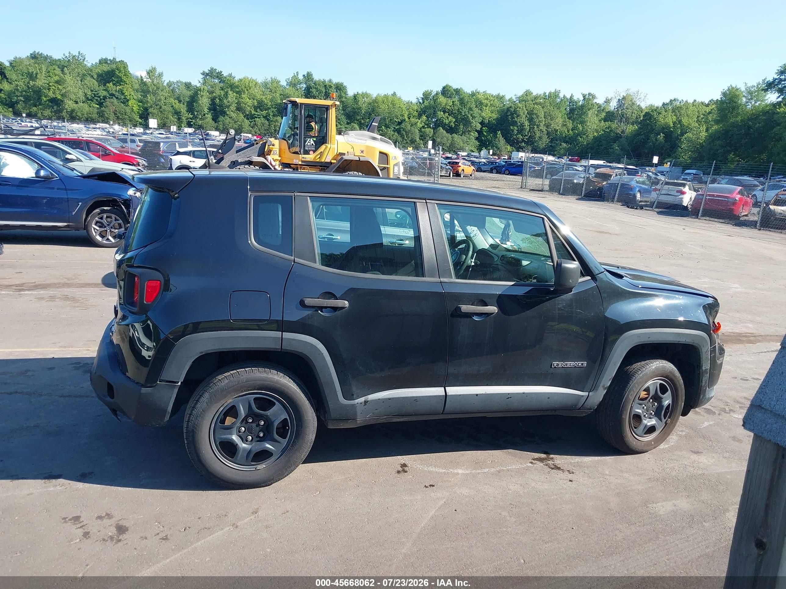 2020 Jeep Renegade Sport 4x4 Black vin: ZACNJBABXLPL88364