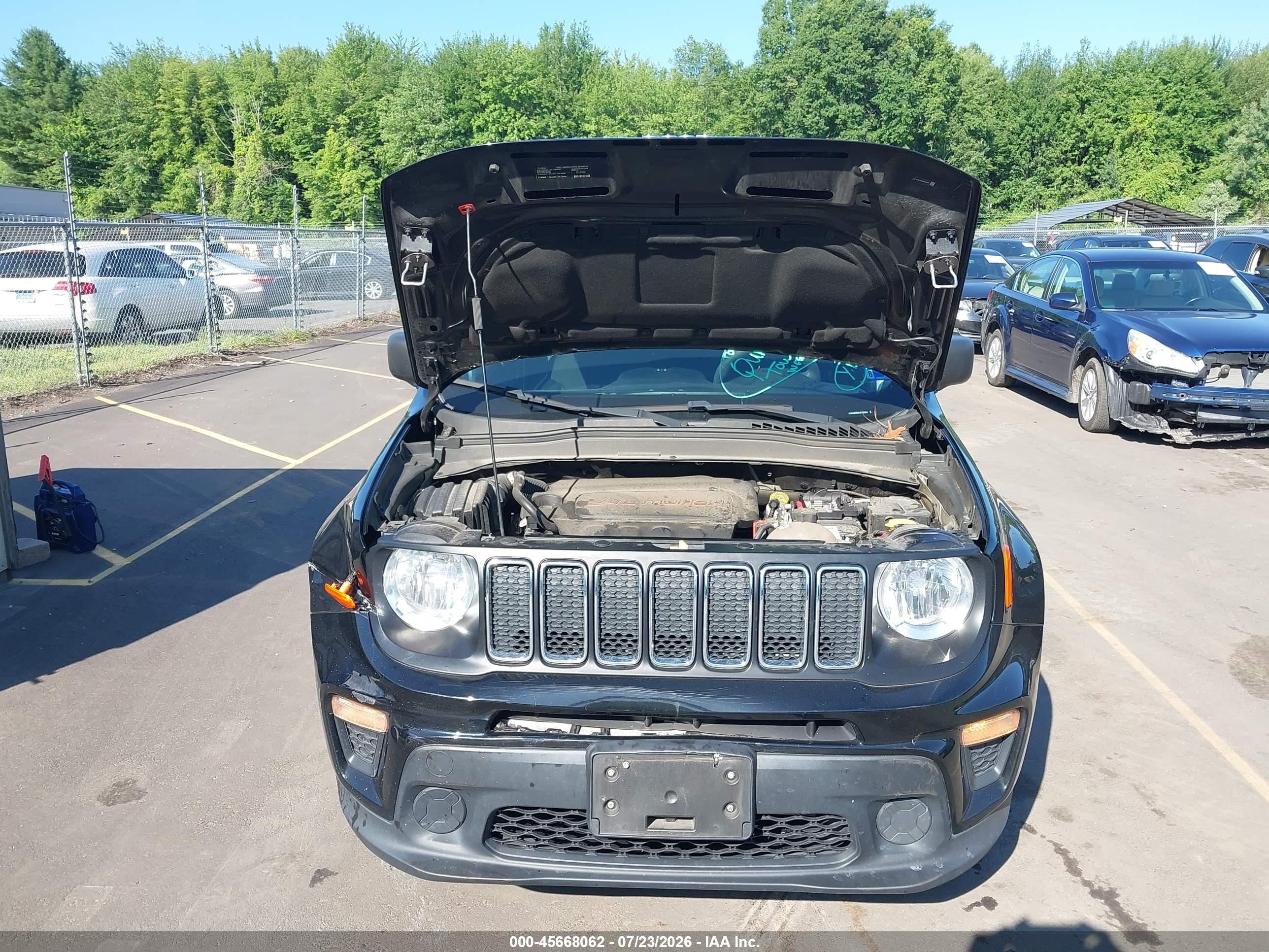 2020 Jeep Renegade Sport 4x4 Black vin: ZACNJBABXLPL88364