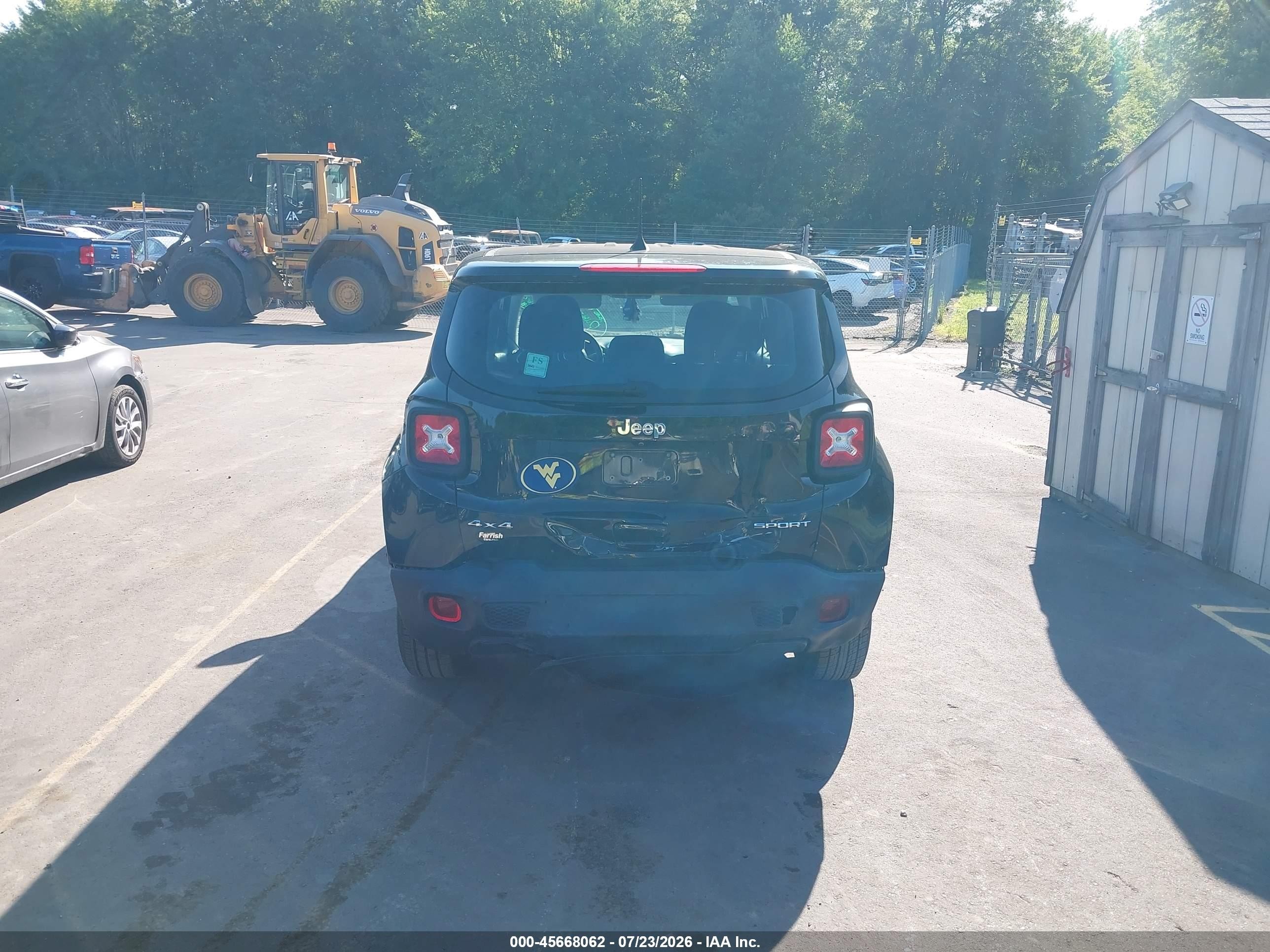 2020 Jeep Renegade Sport 4x4 Black vin: ZACNJBABXLPL88364