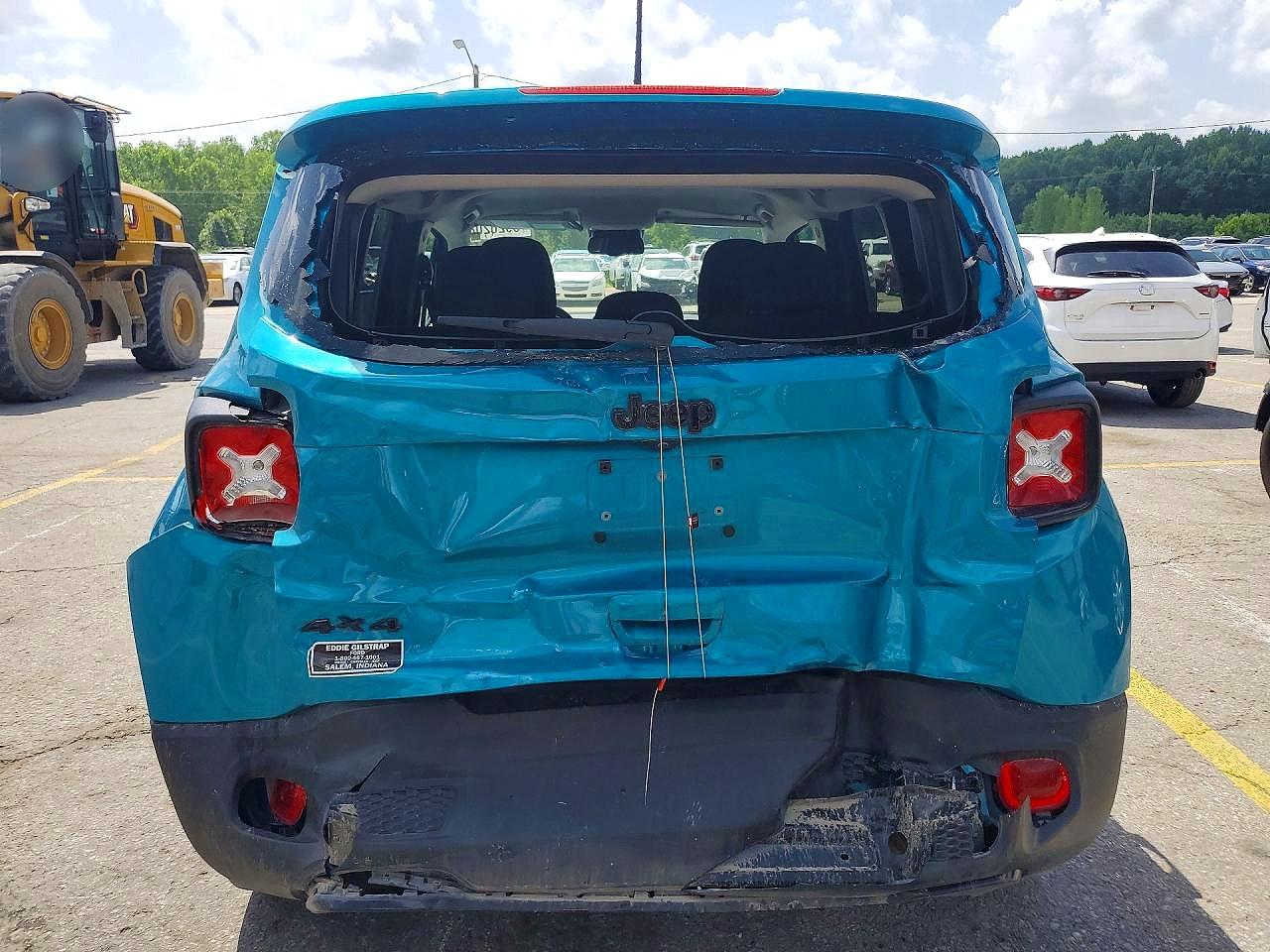2020 Jeep Renegade Latitude Blue vin: ZACNJBBB0LPL20332