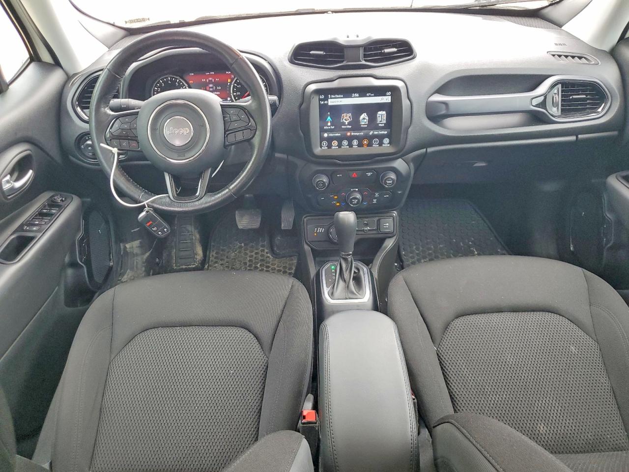 2020 Jeep Renegade Latitude White vin: ZACNJBBB1LPL89353