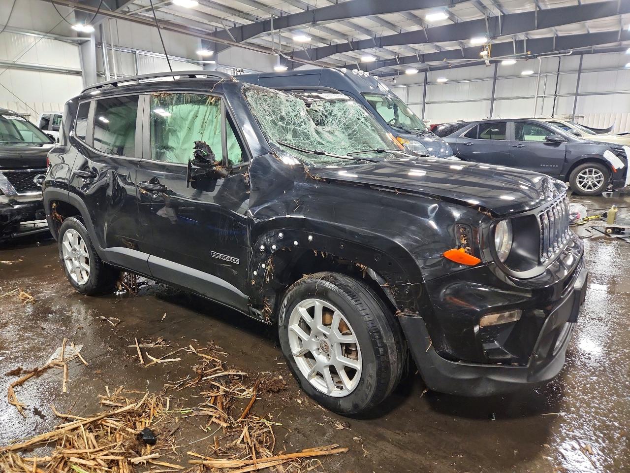 2020 Jeep Renegade Latitude Black vin: ZACNJBBB3LPL51901