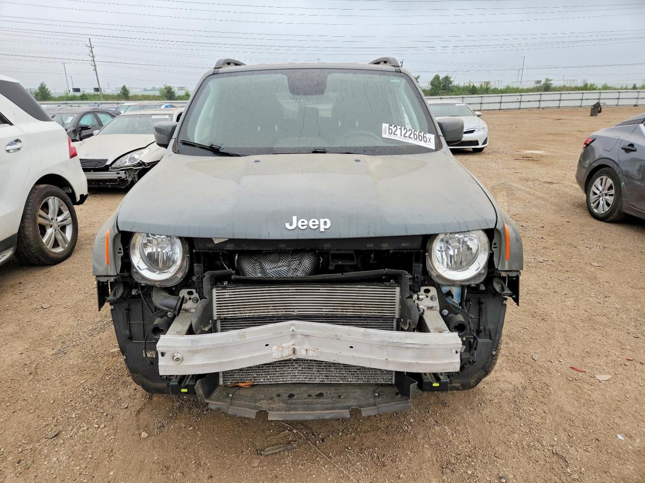 2020 Jeep Renegade Latitude Gray vin: ZACNJBBB6LPL52850