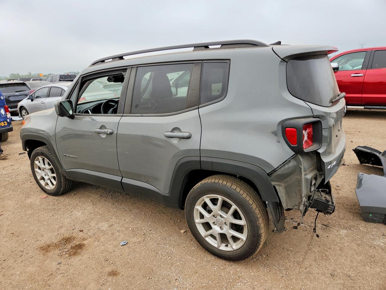 2020 Jeep Renegade Latitude Gray vin: ZACNJBBB6LPL52850