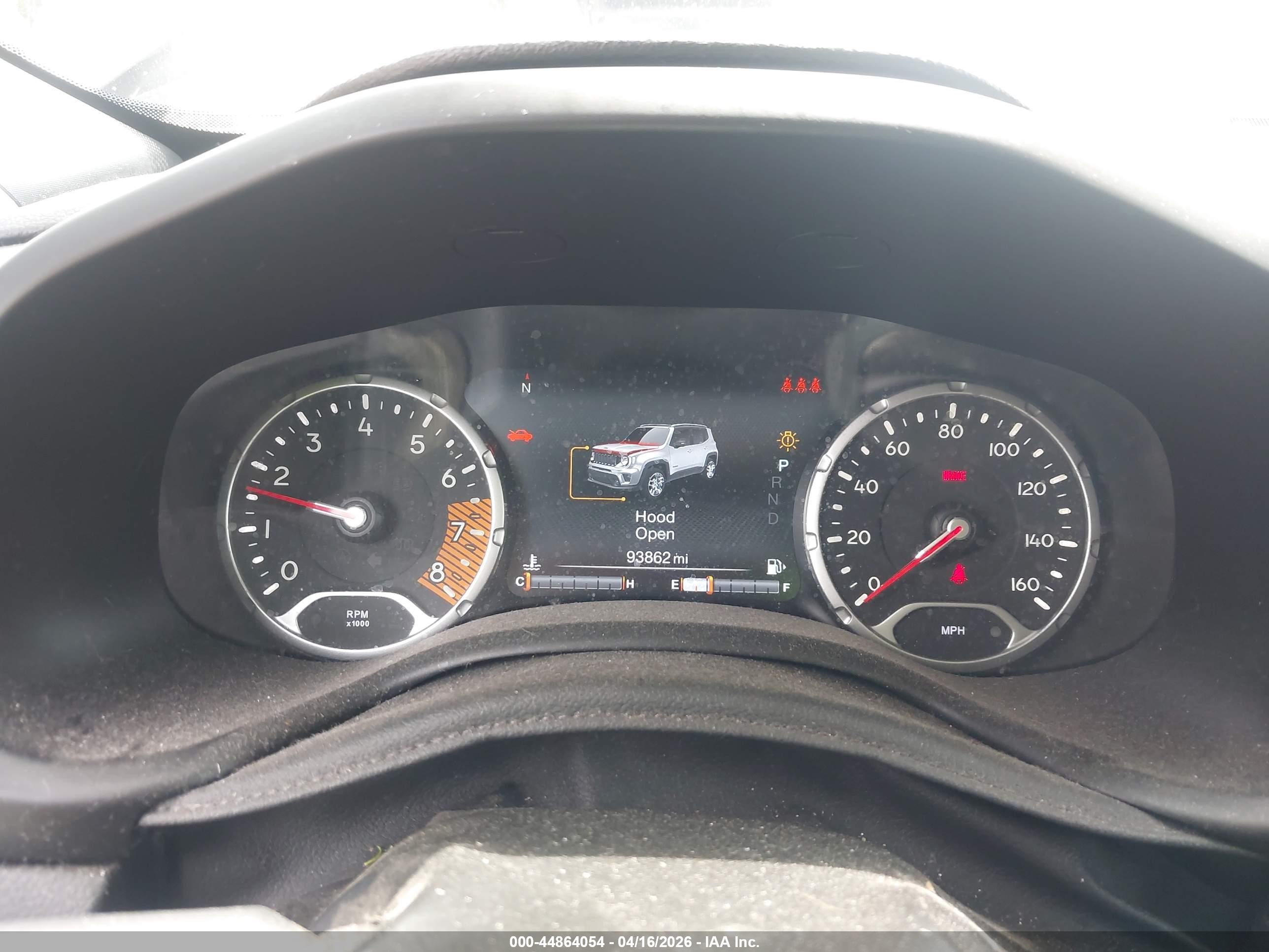 2019 Jeep Renegade Trailhawk 4x4 Gray vin: ZACNJBC10KPK54675