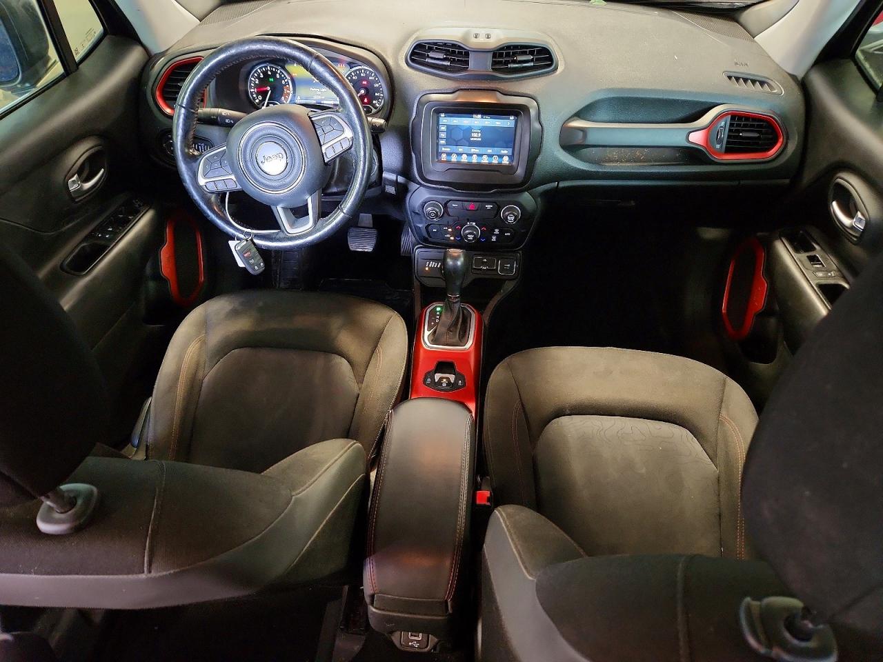2019 Jeep Renegade Trailhawk Синий vin: ZACNJBC16KPK36391