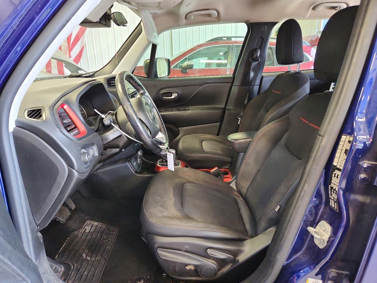 2019 Jeep Renegade Trailhawk Синий vin: ZACNJBC16KPK36391