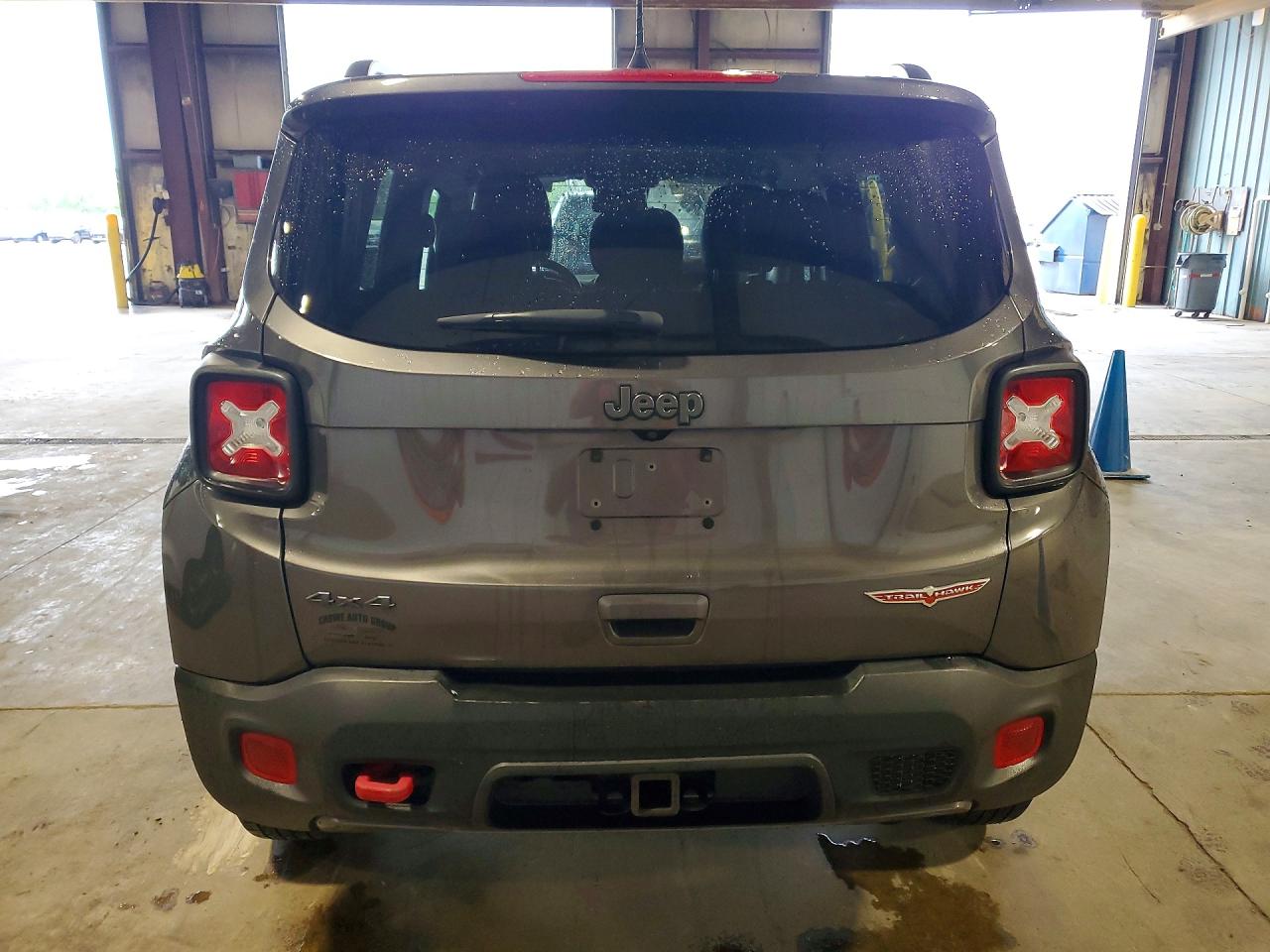 2019 Jeep Renegade Trailhawk Gray vin: ZACNJBC17KPJ96841