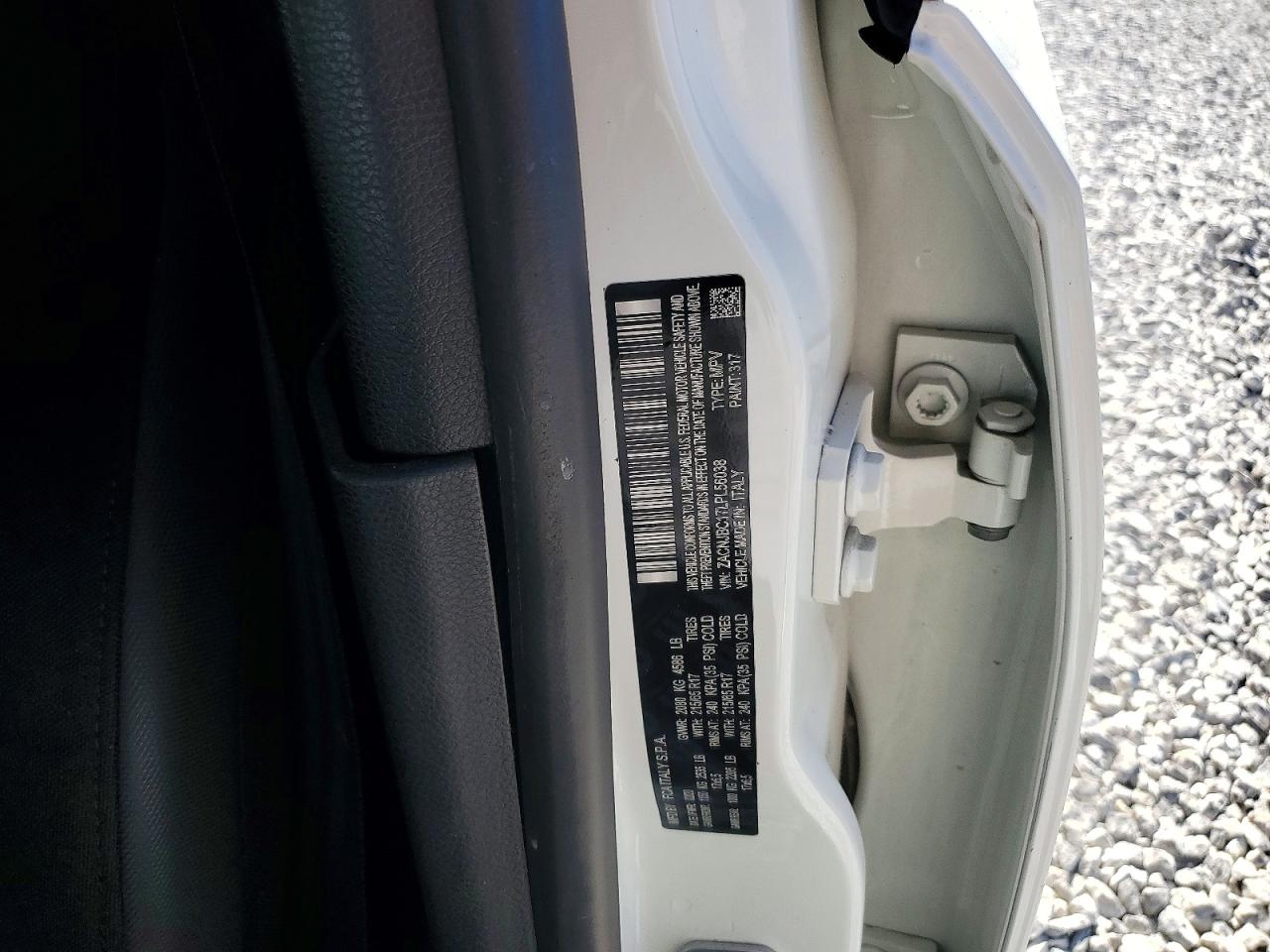 2020 Jeep Renegade Trailhawk White vin: ZACNJBC17LPL56038