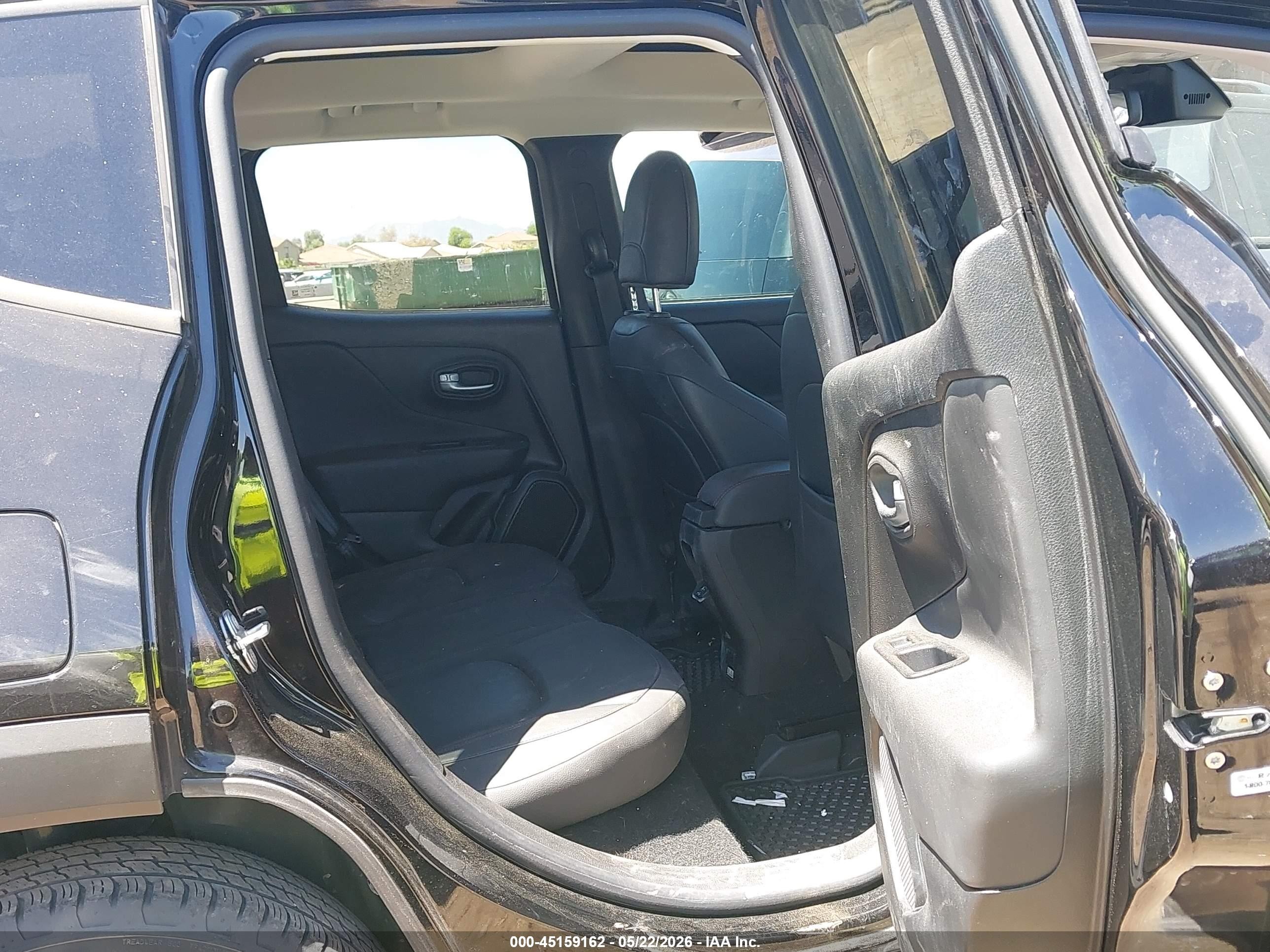 2020 Jeep Renegade Trailhawk 4x4 Black vin: ZACNJBC19LPL34090