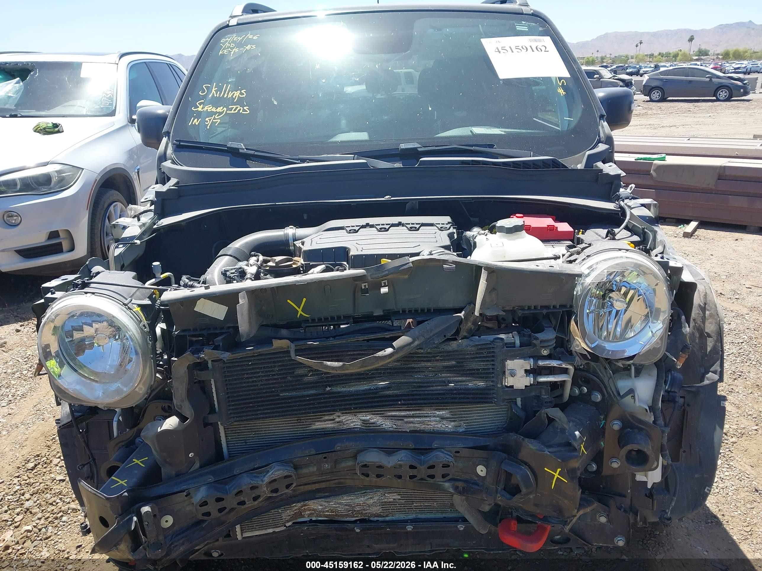 2020 Jeep Renegade Trailhawk 4x4 Black vin: ZACNJBC19LPL34090