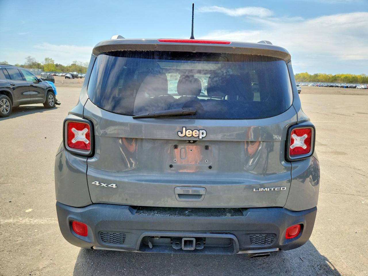 2020 Jeep Renegade Limited Gray vin: ZACNJBD18LPL71730