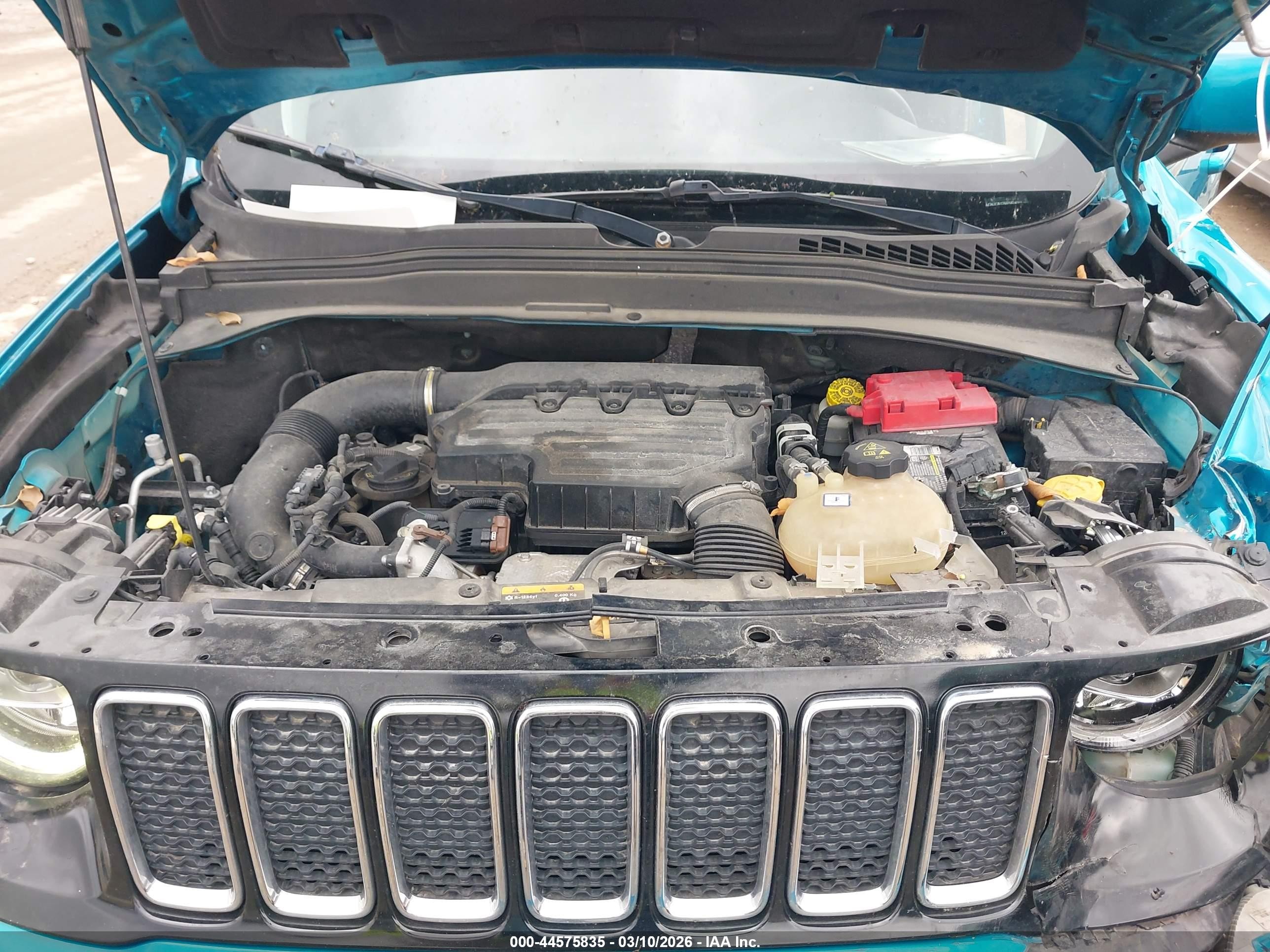 2021 Jeep Renegade Latitude Fwd Teal vin: ZACNJCB12MPM24089