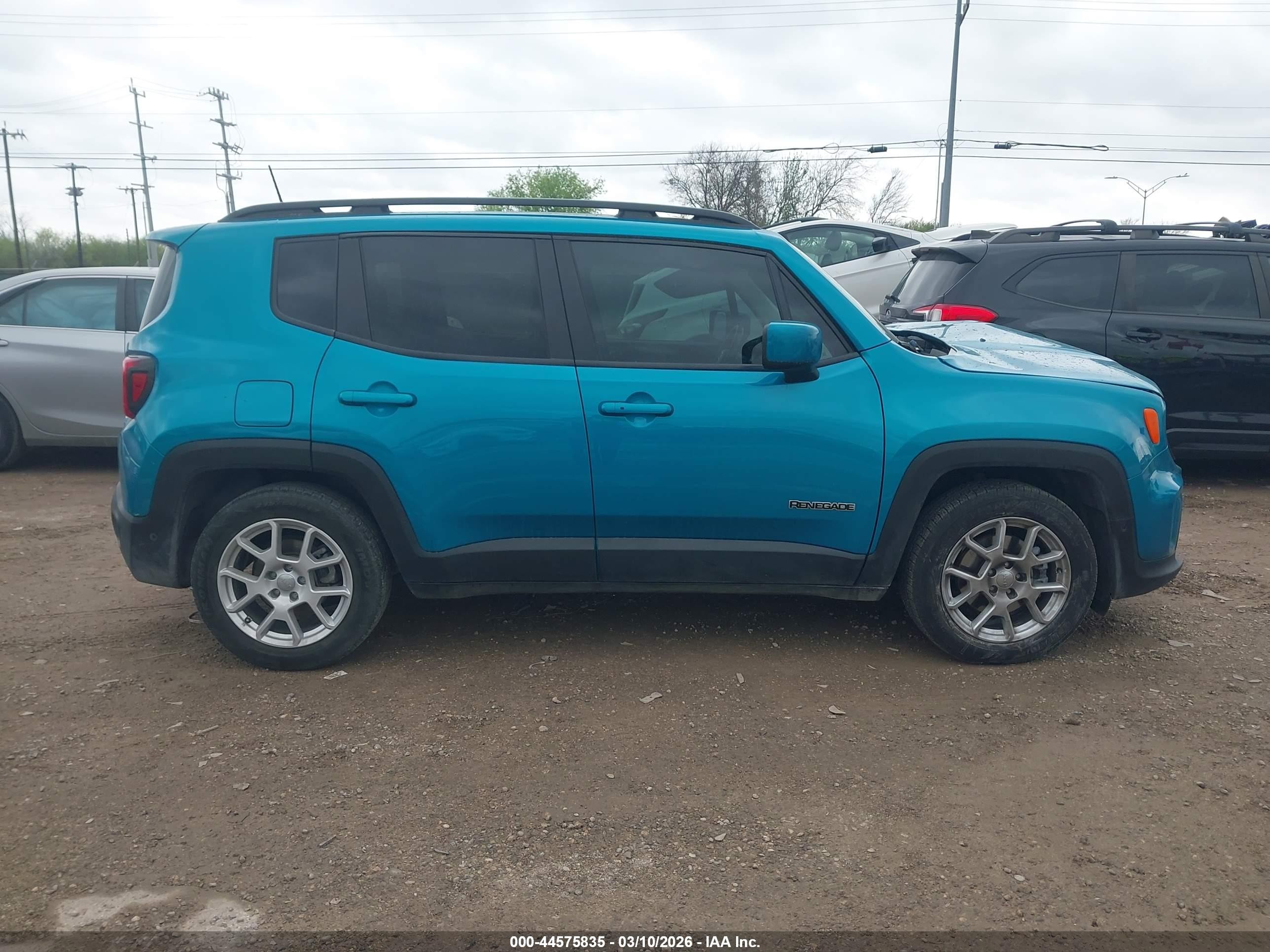 2021 Jeep Renegade Latitude Fwd Teal vin: ZACNJCB12MPM24089