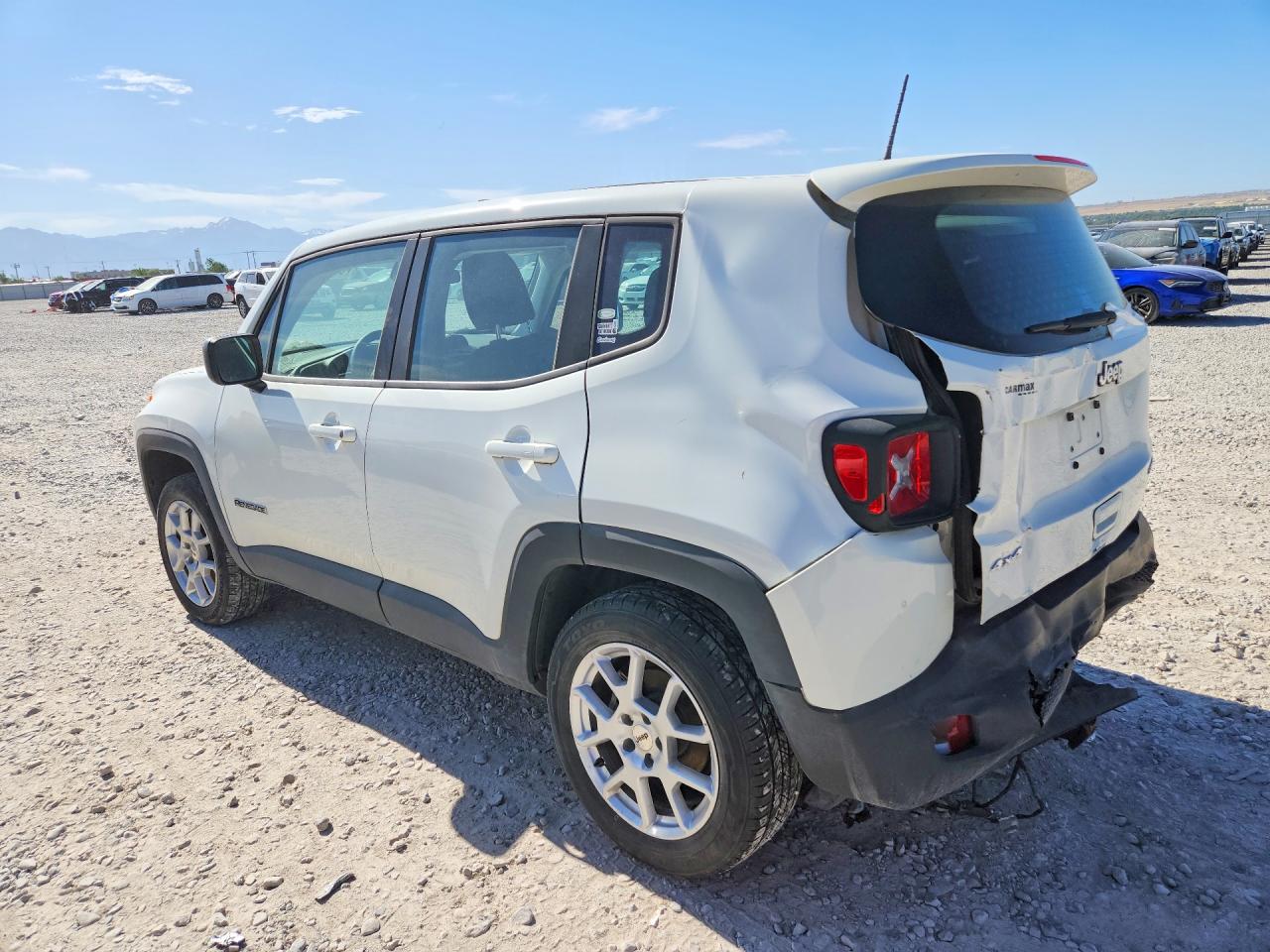 2022 Jeep Renegade Sport White vin: ZACNJDA13NPN54715