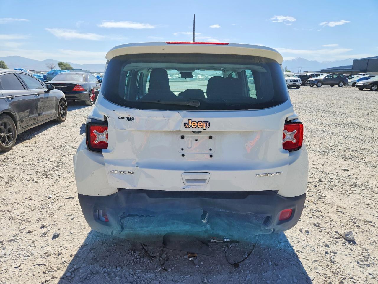 2022 Jeep Renegade Sport White vin: ZACNJDA13NPN54715