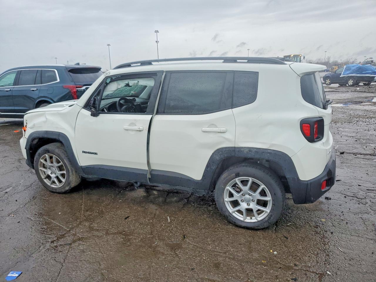 2023 Jeep Renegade Latitude Белый vin: ZACNJDB11PPP13586