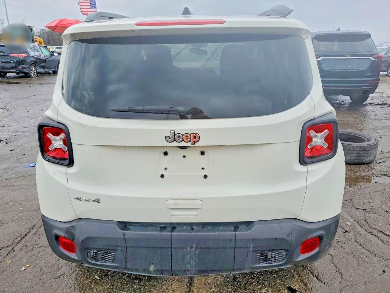 2023 Jeep Renegade Latitude Белый vin: ZACNJDB11PPP13586