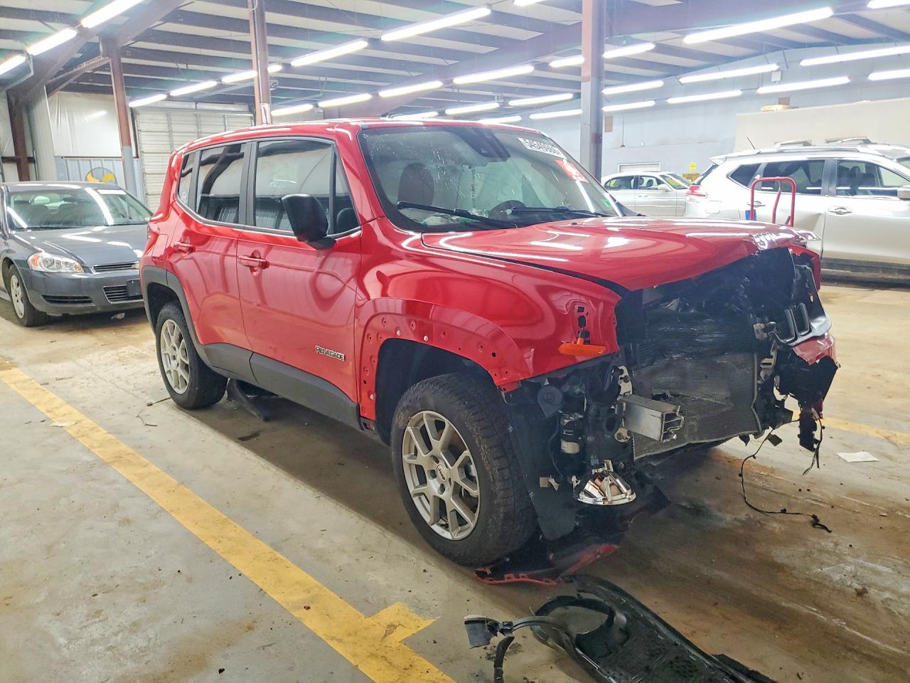 2023 Jeep Renegade Latitude Red vin: ZACNJDB15PPP20122