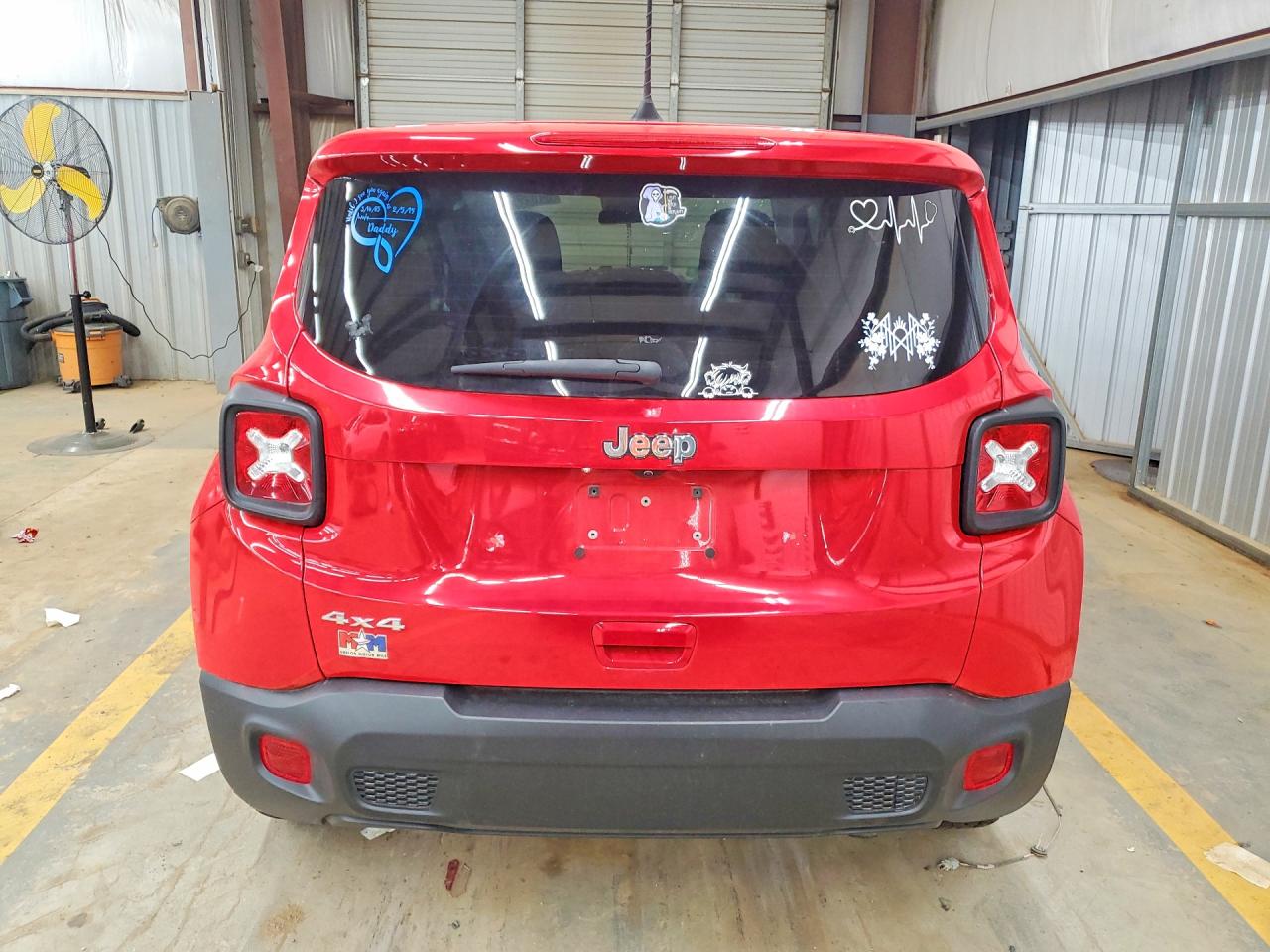 2023 Jeep Renegade Latitude Red vin: ZACNJDB15PPP20122