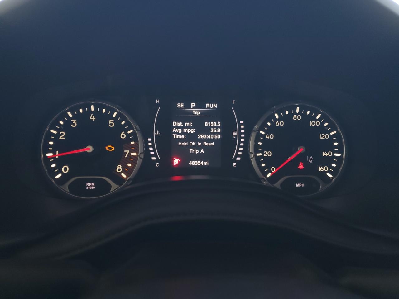 2023 Jeep Renegade Latitude White vin: ZACNJDB16PPP68101 Damage: Warning Light - Engine, On, Unacceptable