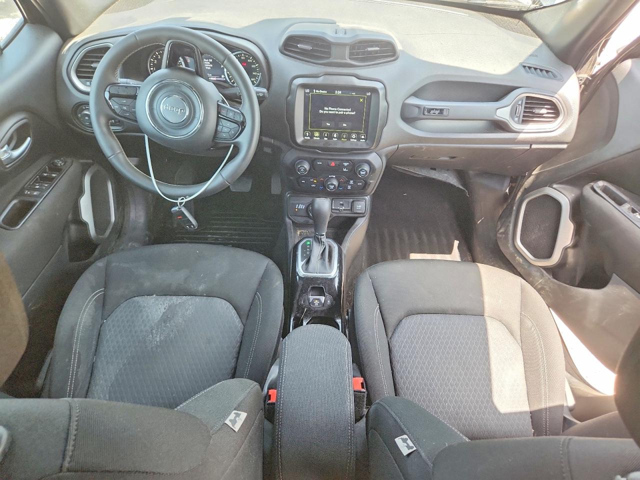 2021 Jeep Renegade Latitude Черный vin: ZACNJDBB1MPM64100