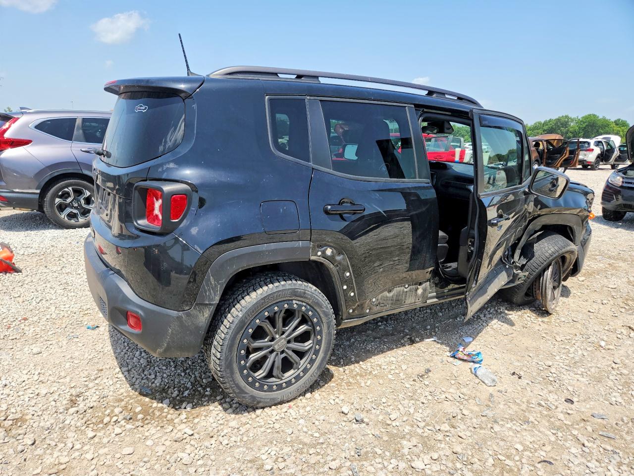 2021 Jeep Renegade Latitude Черный vin: ZACNJDBB1MPM64100