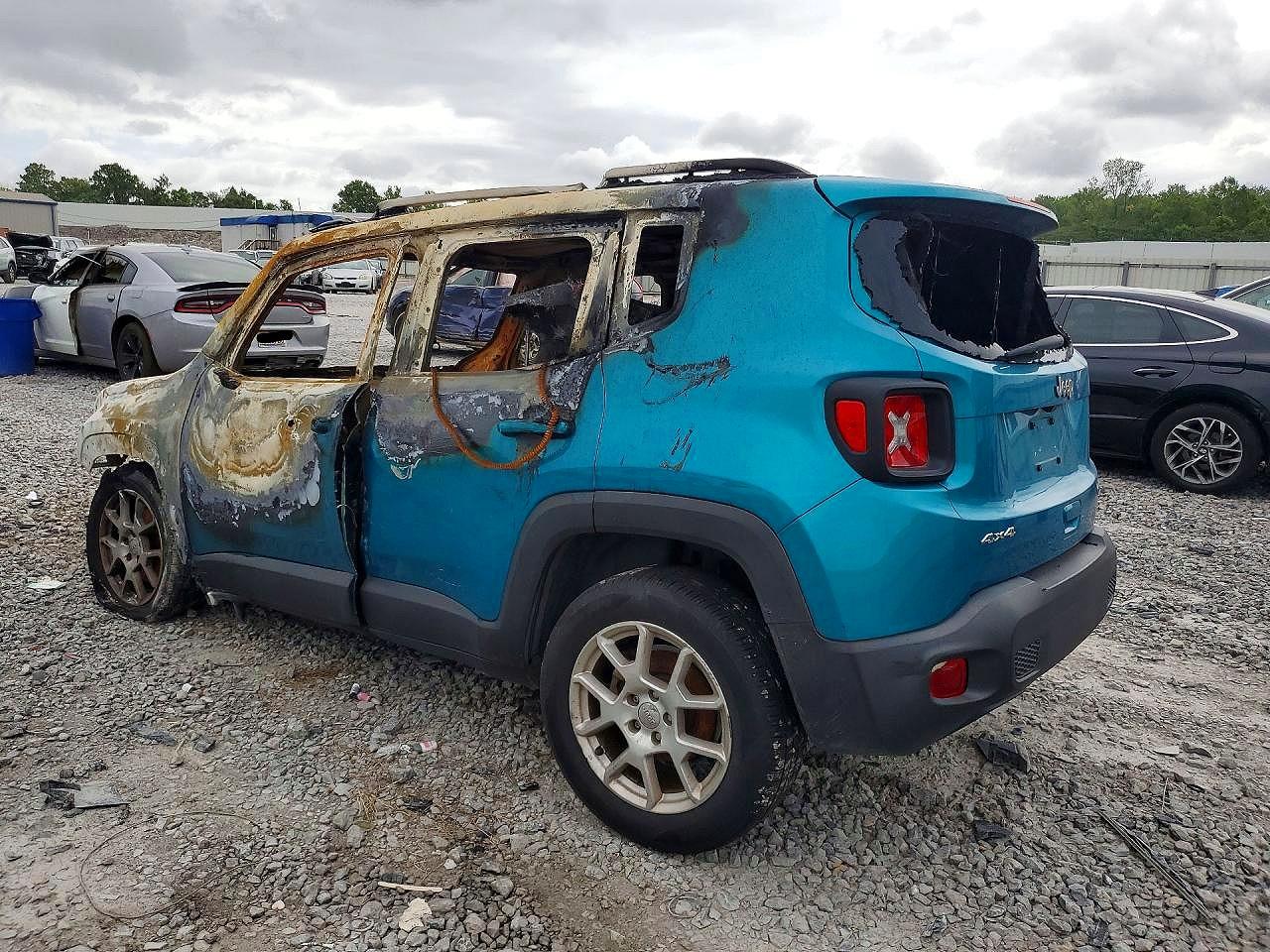 2021 Jeep Renegade Latitude Green vin: ZACNJDBB1MPN25896