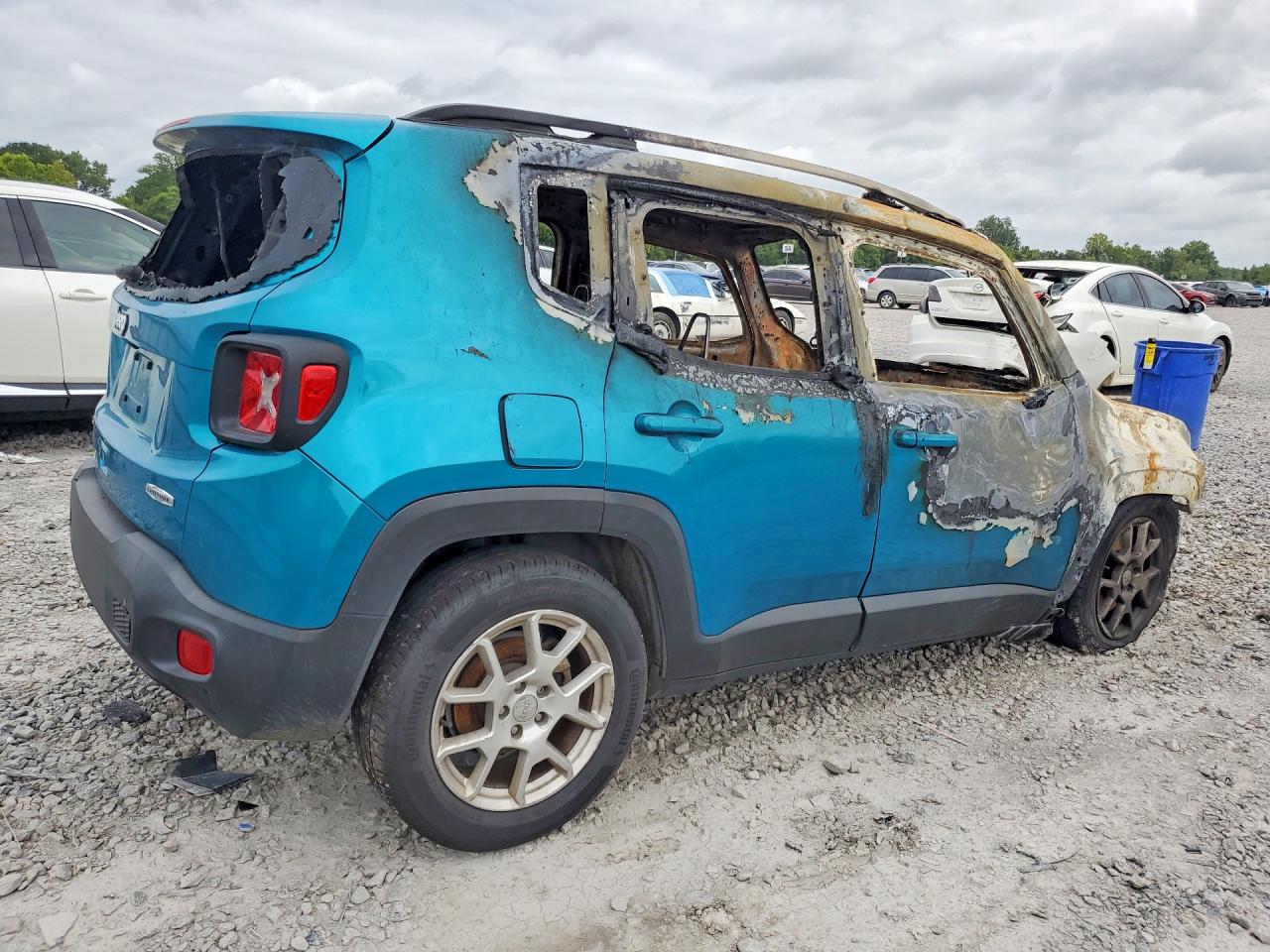 2021 Jeep Renegade Latitude Green vin: ZACNJDBB1MPN25896