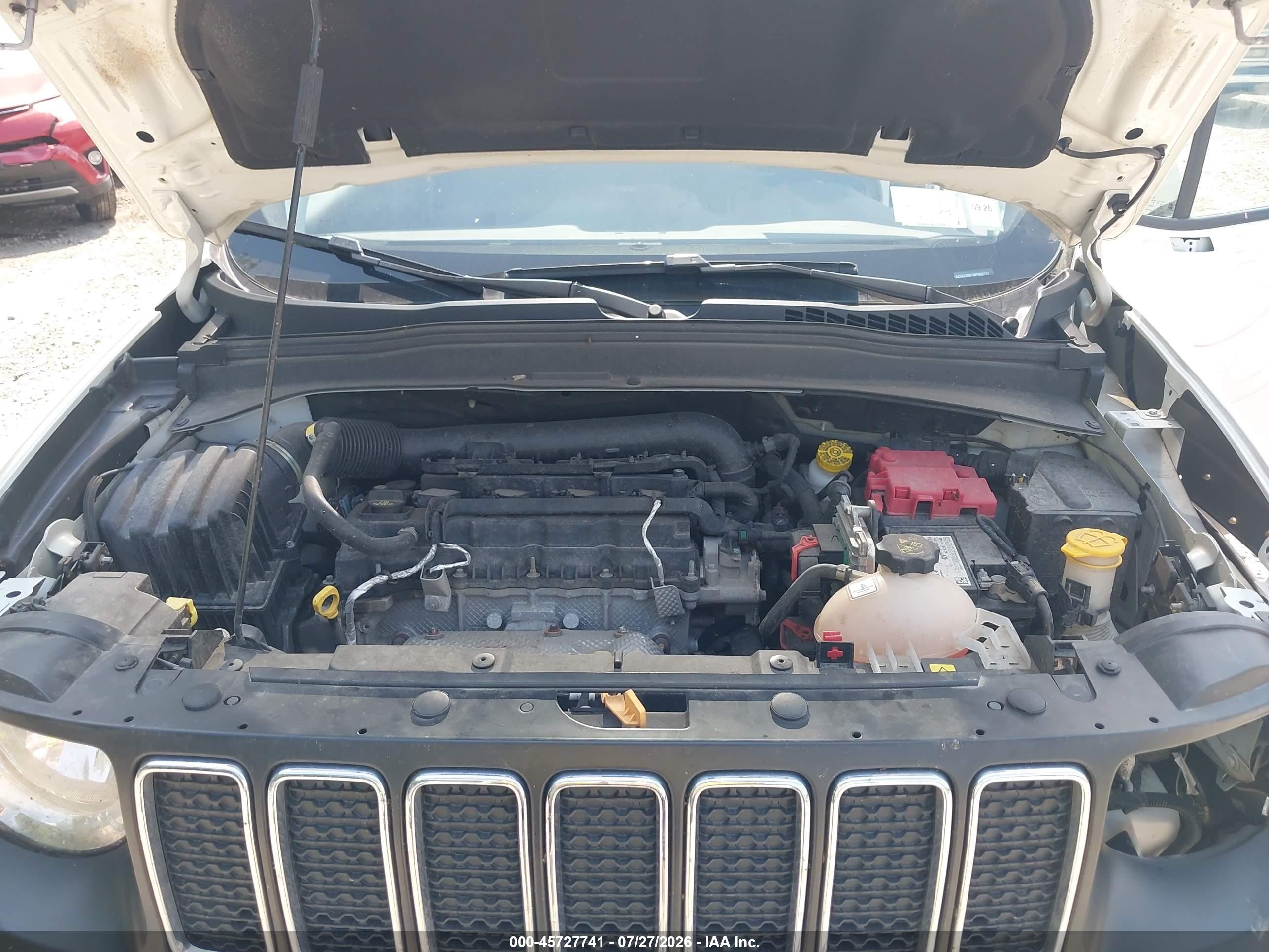 2021 Jeep Renegade Latitude 4x4 White vin: ZACNJDBB1MPN32170
