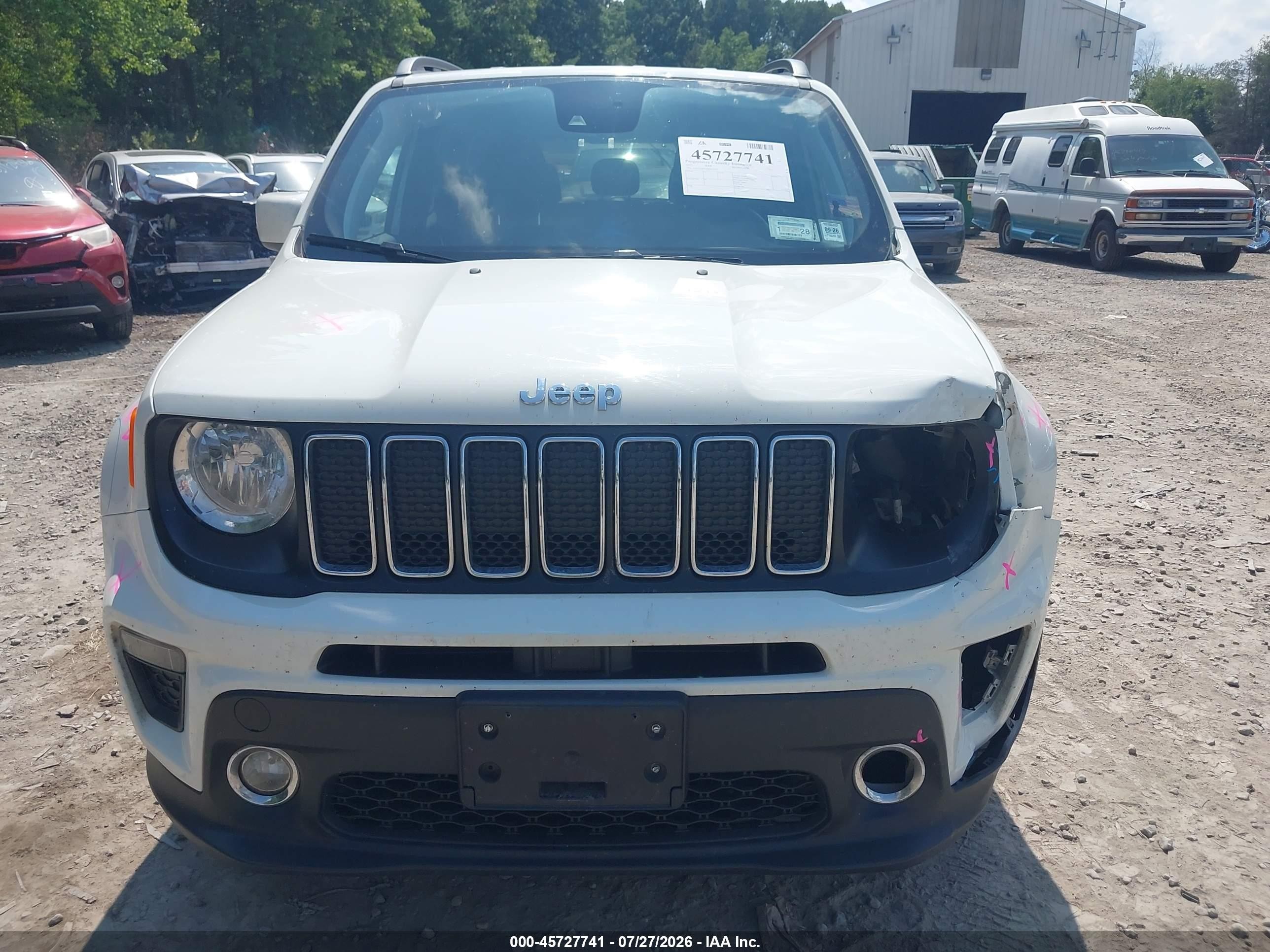 2021 Jeep Renegade Latitude 4x4 White vin: ZACNJDBB1MPN32170