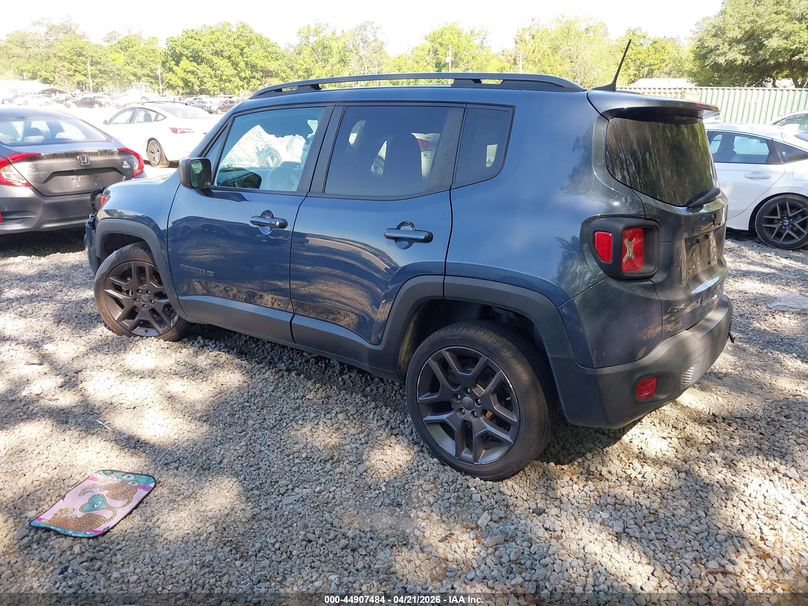 2021 Jeep Renegade 80th Anniversary 4x4 Синий vin: ZACNJDBB3MPN26807