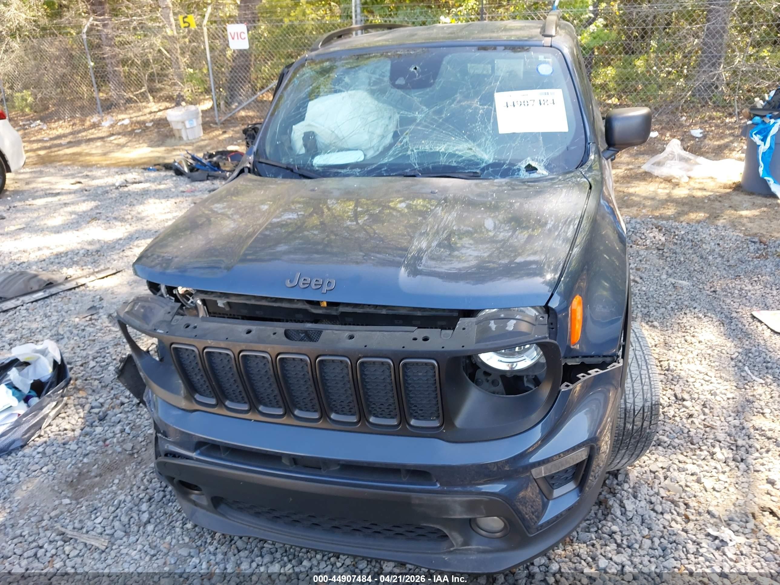 2021 Jeep Renegade 80th Anniversary 4x4 Синий vin: ZACNJDBB3MPN26807