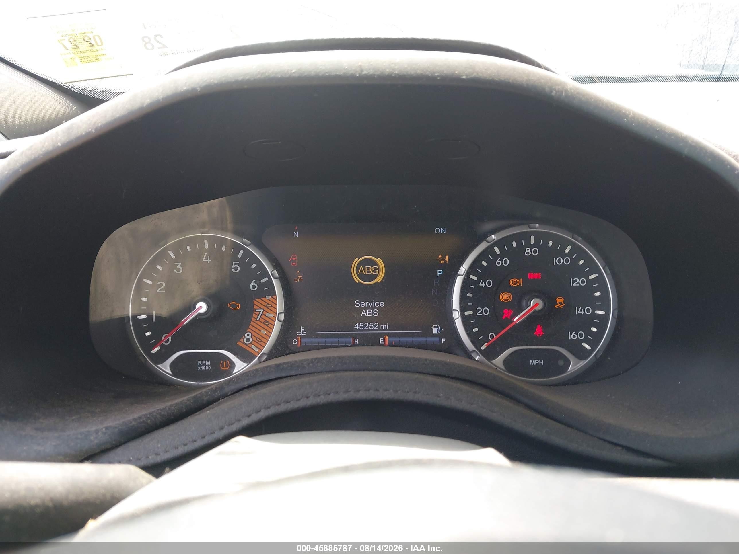 2021 Jeep Renegade Latitude 4x4 Gray vin: ZACNJDBBXMPM44024