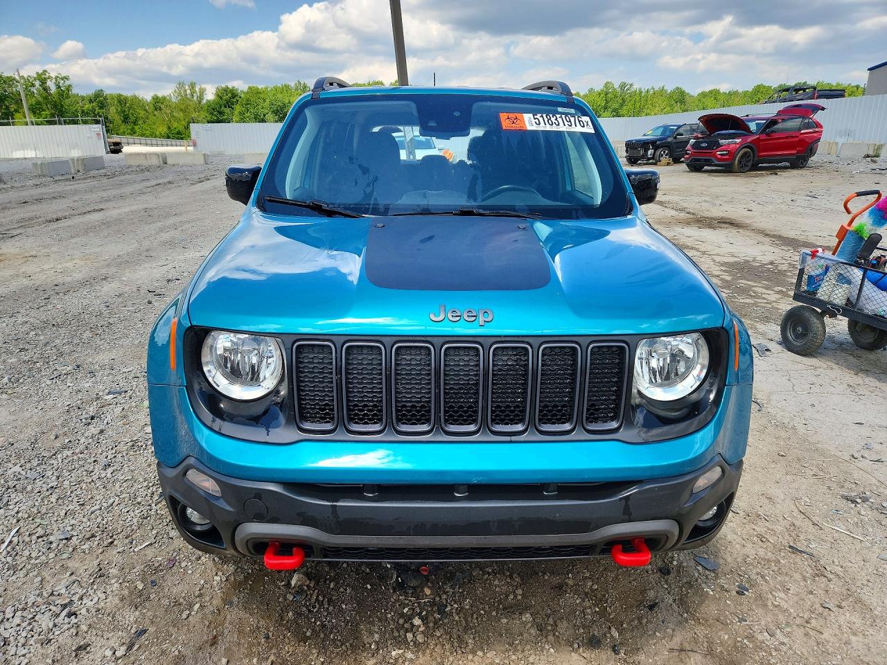 2022 Jeep Renegade Trailhawk Blue vin: ZACNJDC15NPN60870