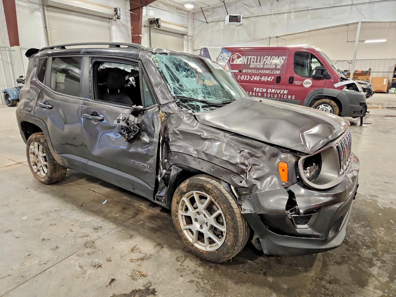 2021 Jeep Renegade Limited Gray vin: ZACNJDD12MPM34415