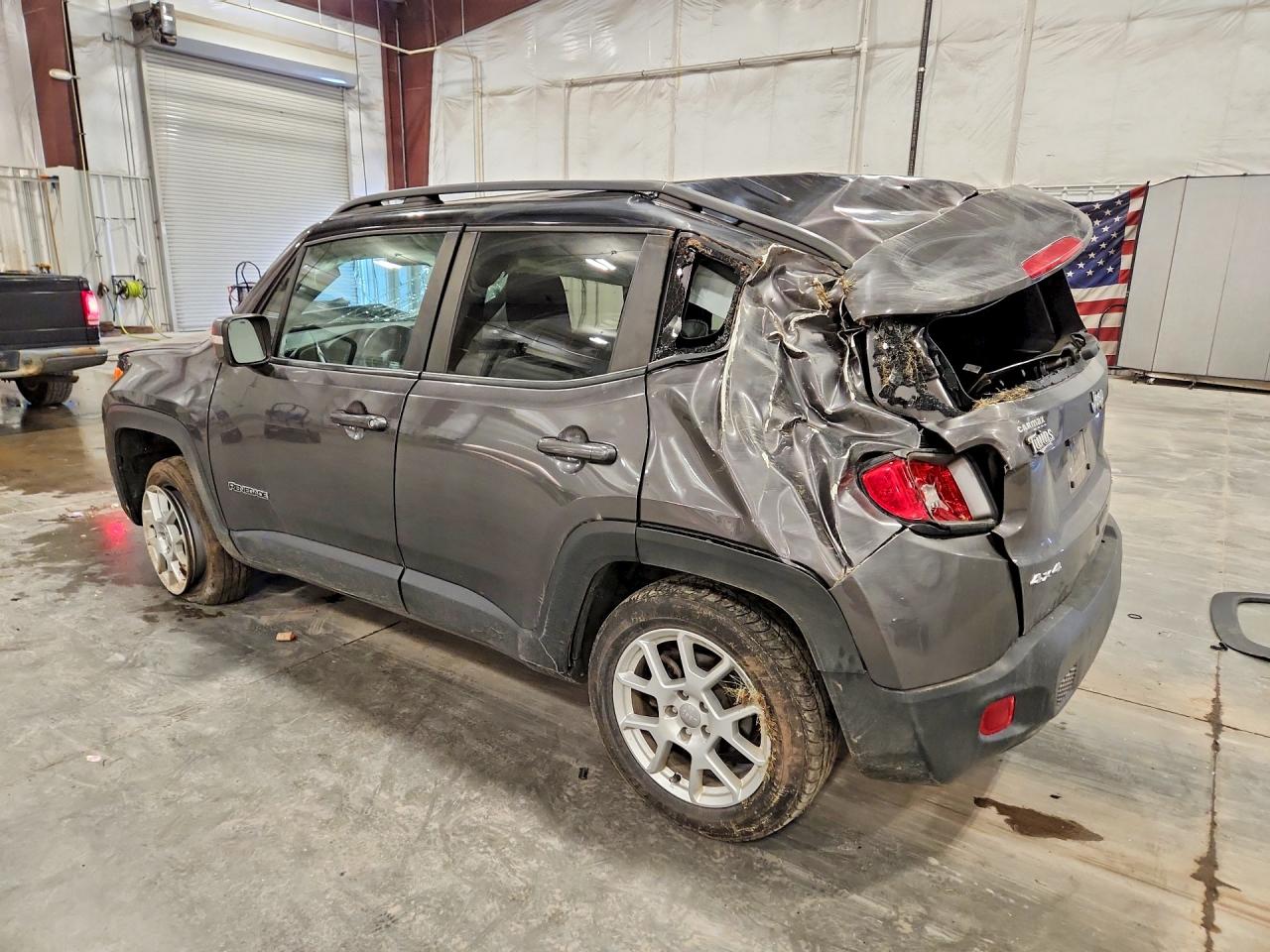 2021 Jeep Renegade Limited Gray vin: ZACNJDD12MPM34415