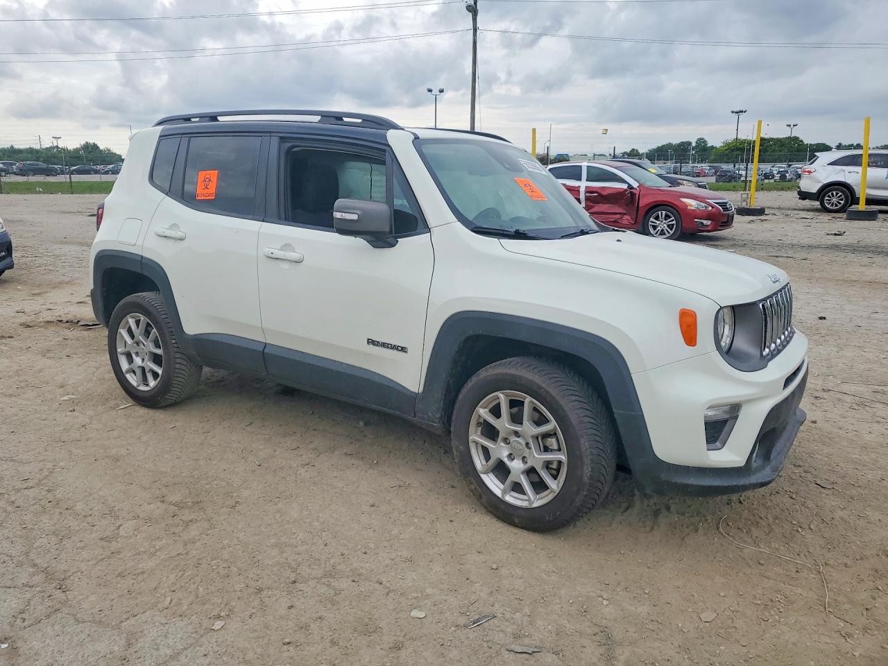 2021 Jeep Renegade Limited Белый vin: ZACNJDD13MPM96437