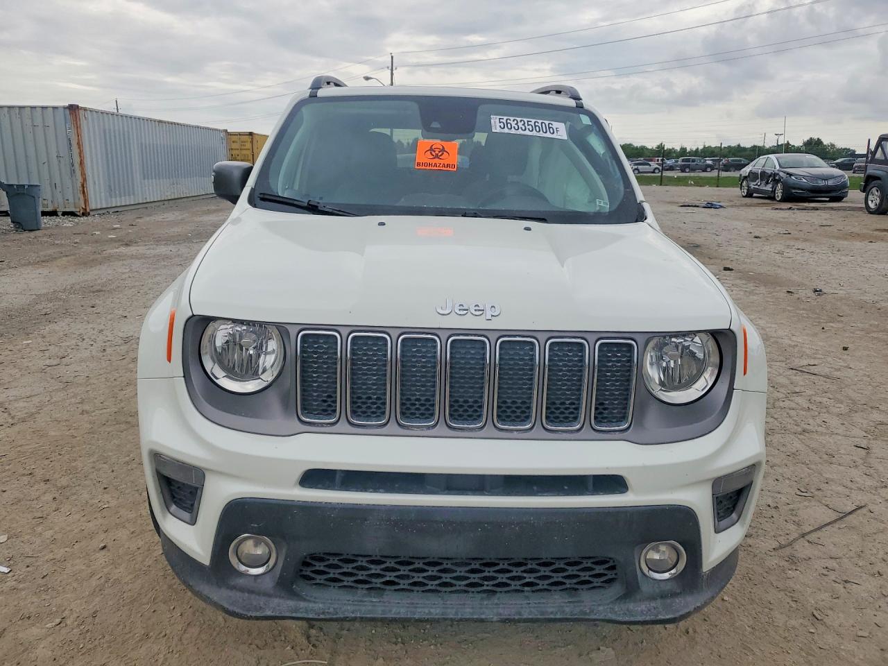 2021 Jeep Renegade Limited Белый vin: ZACNJDD13MPM96437