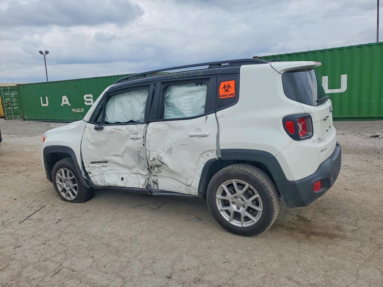 2021 Jeep Renegade Limited Белый vin: ZACNJDD13MPM96437
