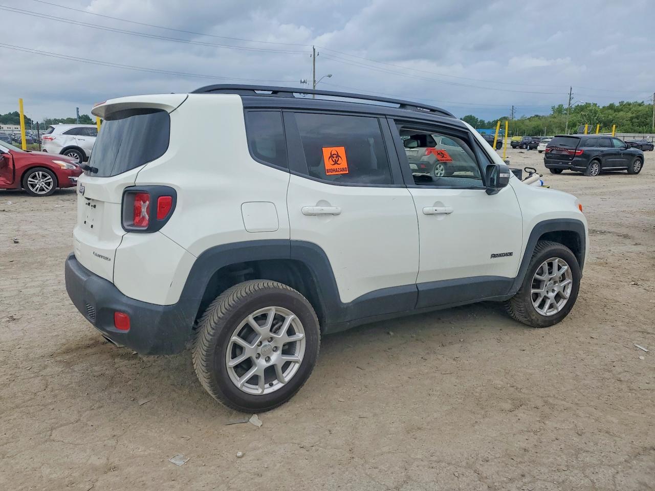 2021 Jeep Renegade Limited Белый vin: ZACNJDD13MPM96437