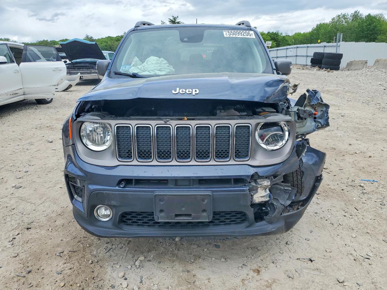 2021 Jeep Renegade Limited Blue vin: ZACNJDD17MPM34023