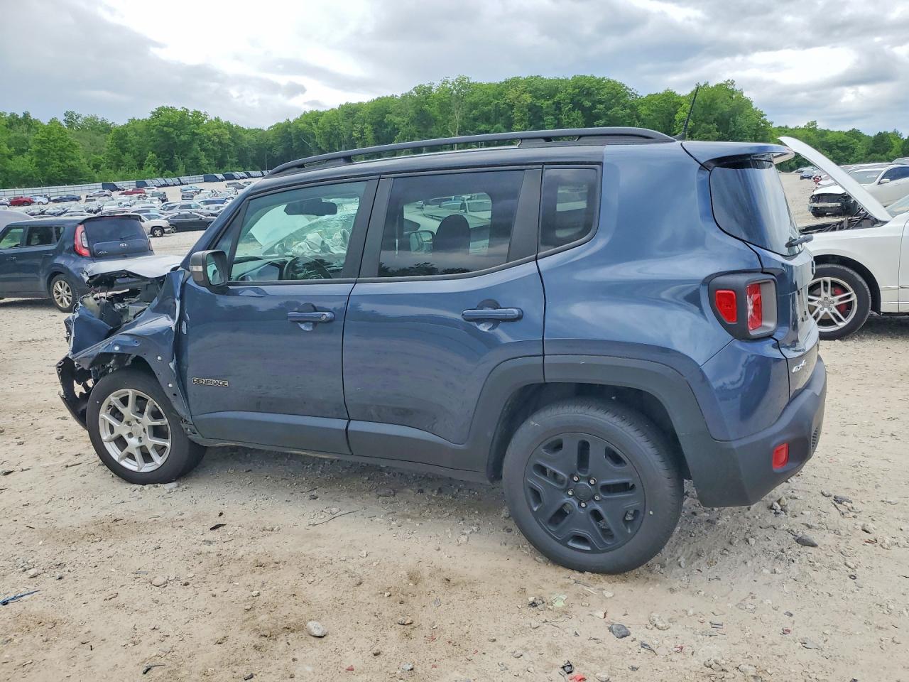 2021 Jeep Renegade Limited Blue vin: ZACNJDD17MPM34023