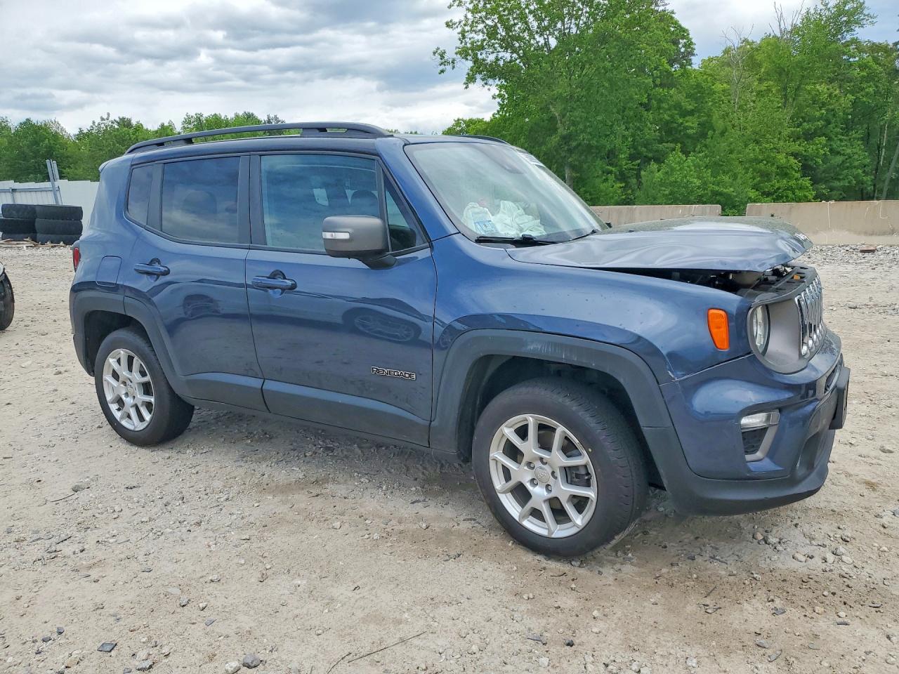 2021 Jeep Renegade Limited Blue vin: ZACNJDD17MPM34023
