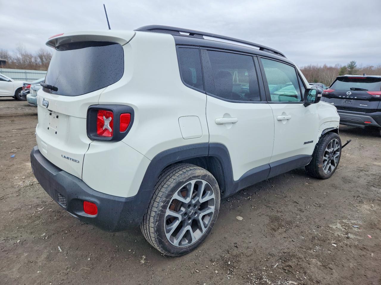 2022 Jeep Renegade Limited White vin: ZACNJDD17NPN57127