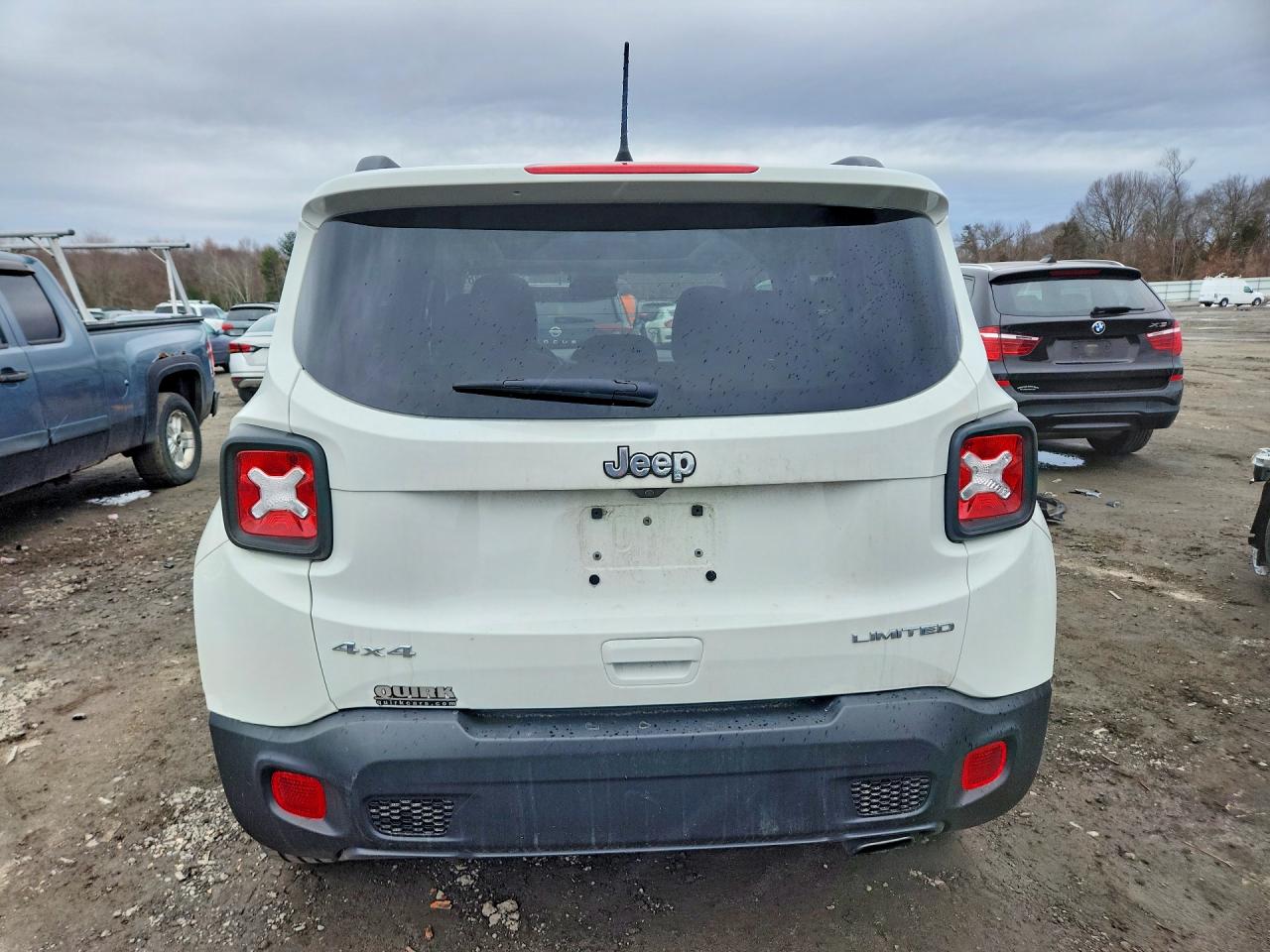 2022 Jeep Renegade Limited White vin: ZACNJDD17NPN57127