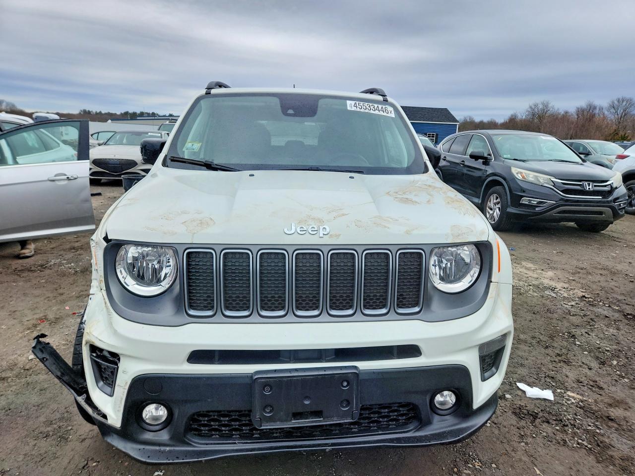 2022 Jeep Renegade Limited White vin: ZACNJDD17NPN57127