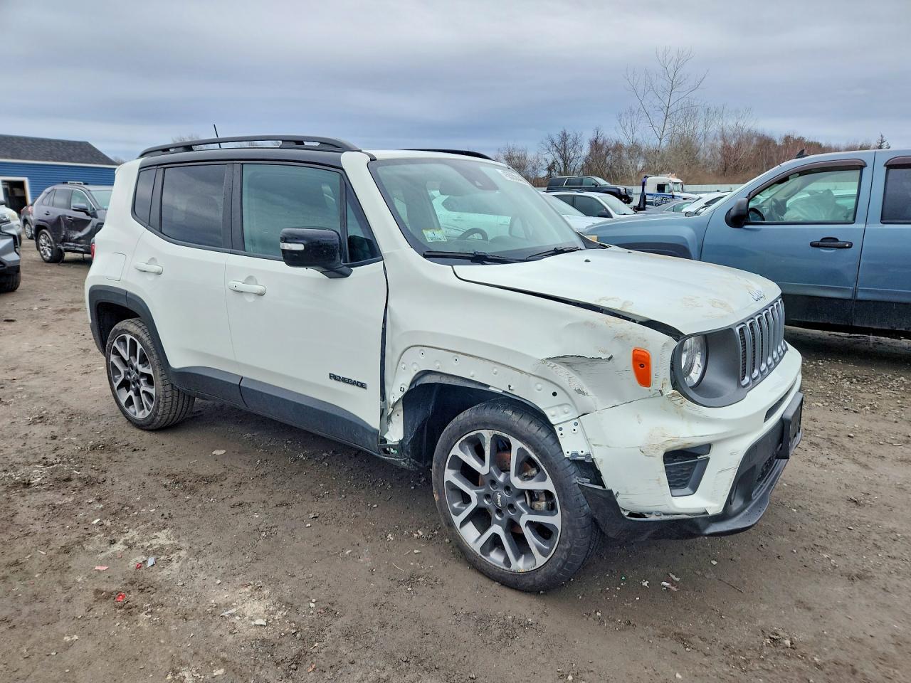2022 Jeep Renegade Limited White vin: ZACNJDD17NPN57127